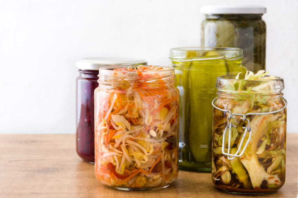 Image of Pickled vegetables for "The Importance of Gut Health On Immunity" Blog Post