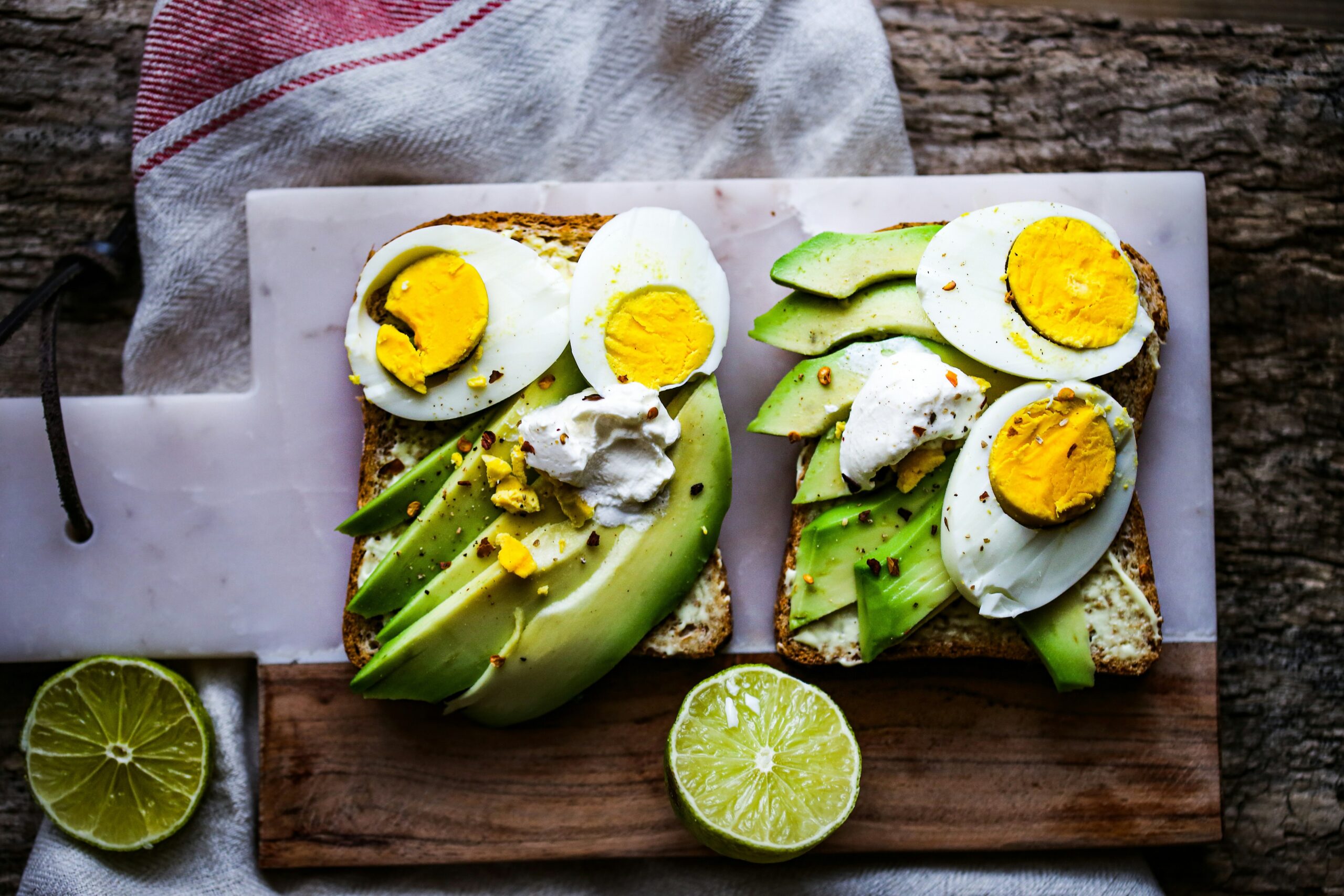 nourishing breakfast eggs & avocado toast