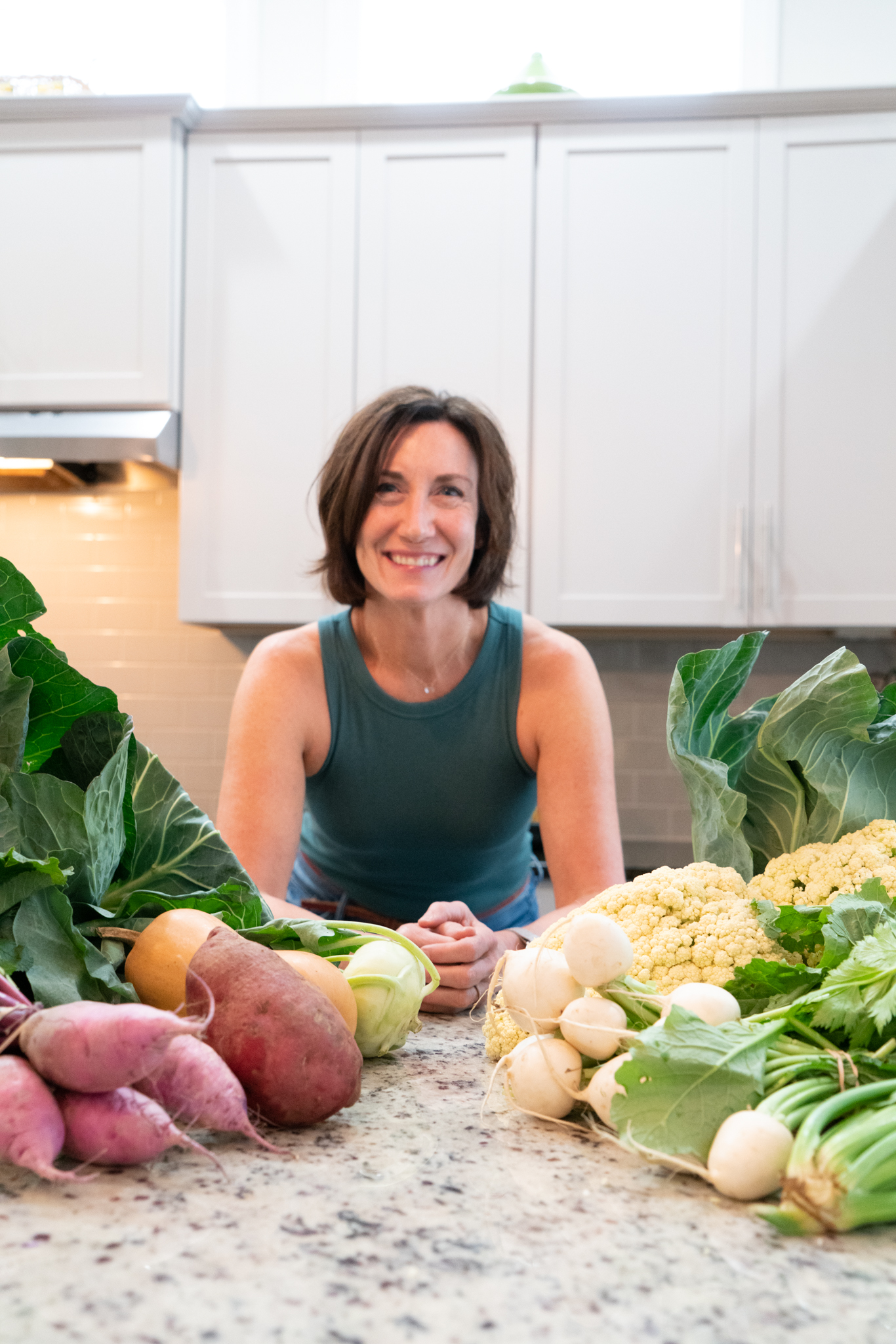 Women Cooking With Vegetables