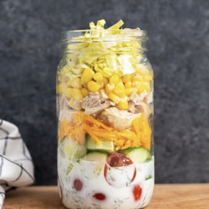 NOURISH Mason Jar Meal Prep Guide: 17 High Protein Recipes for Any Meal of the Day