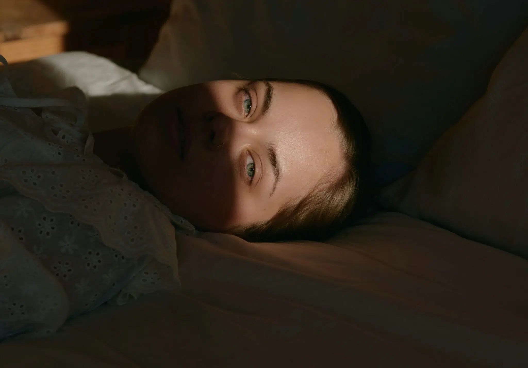 melatonin menopause sleep woman awake at night